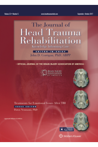Journal Of Head Trauma Rehabilitation Magazine